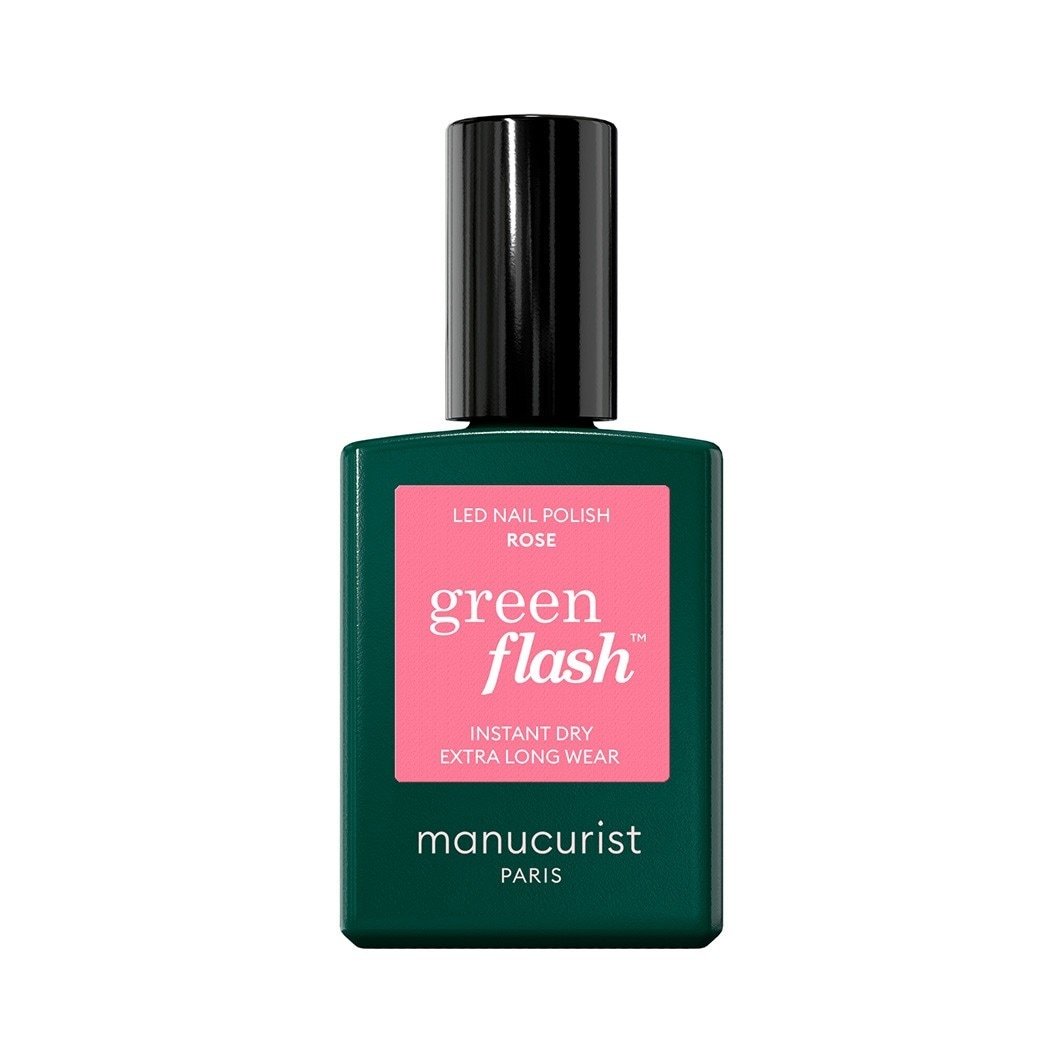 manucurist UV-Nagellack Green Flash Instant Dry Extra Long Wear lakas, 15 ml