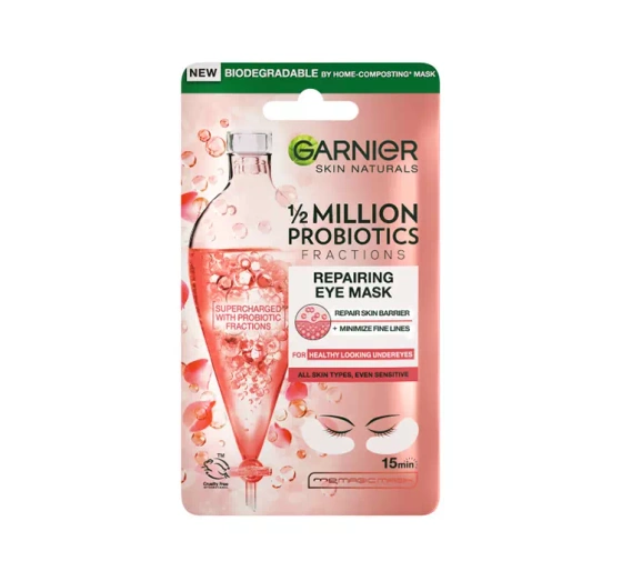 Garnier regenerujące płatki pod oczy z probiotykami 2 sztuki