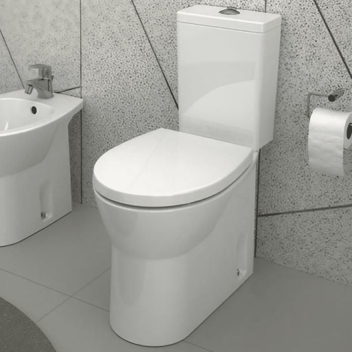 S/H Rimflush toilet pack without white rim EASY SANINDUSA