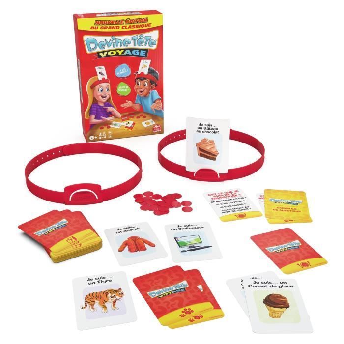 Devine tête Voyage - Jeu de société famille - dès 6 ans