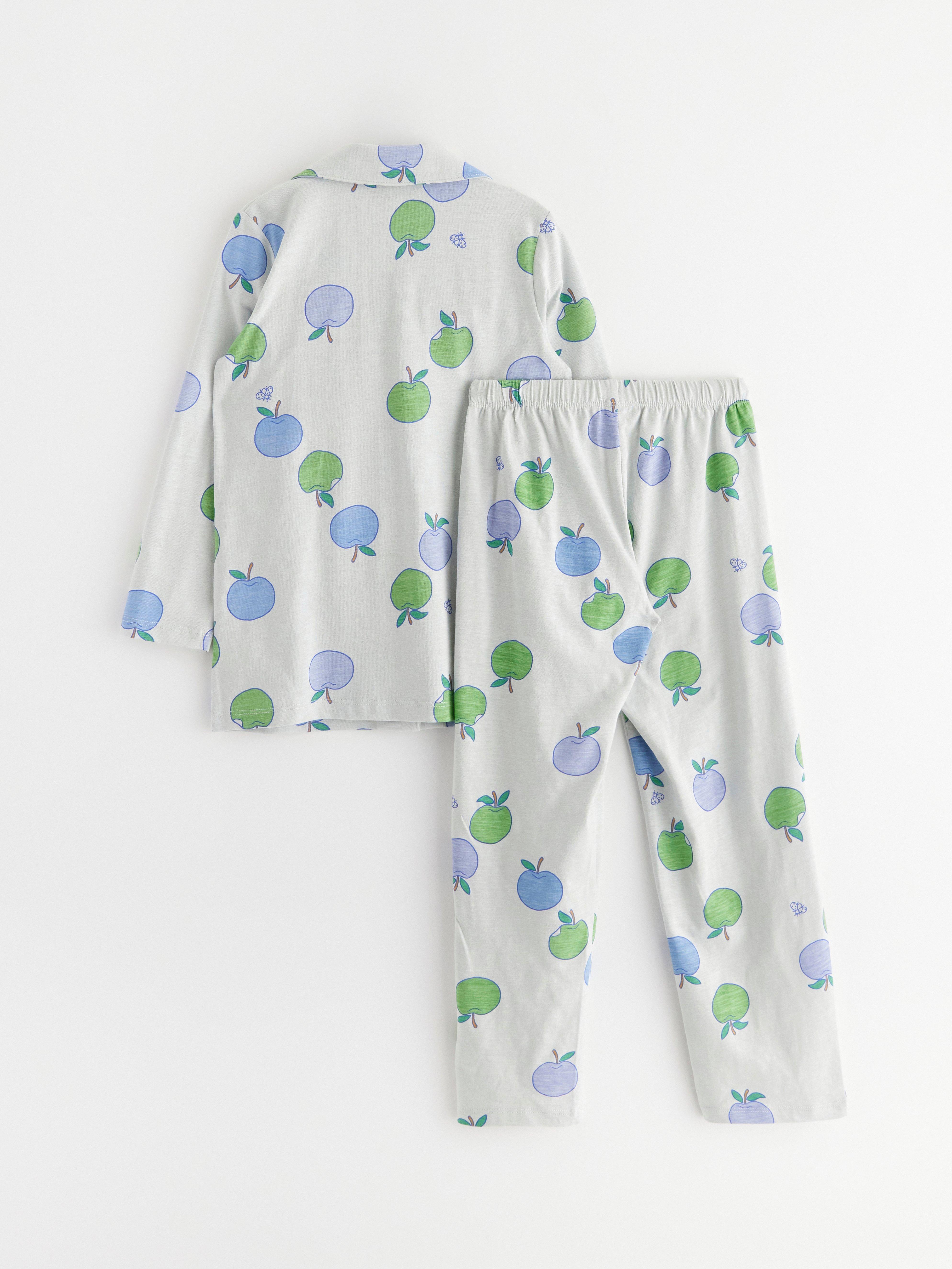 Pyjamasset Azul Acinzentado