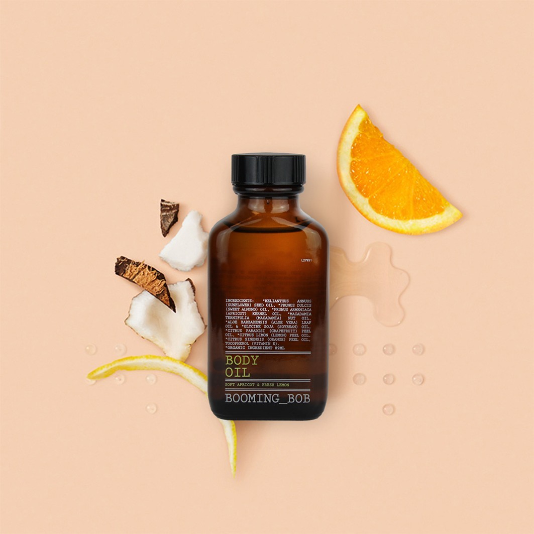 Booming Bob sejas eļļa ar atsvaidzinošu citrusaugļu aromātu - 89 ml