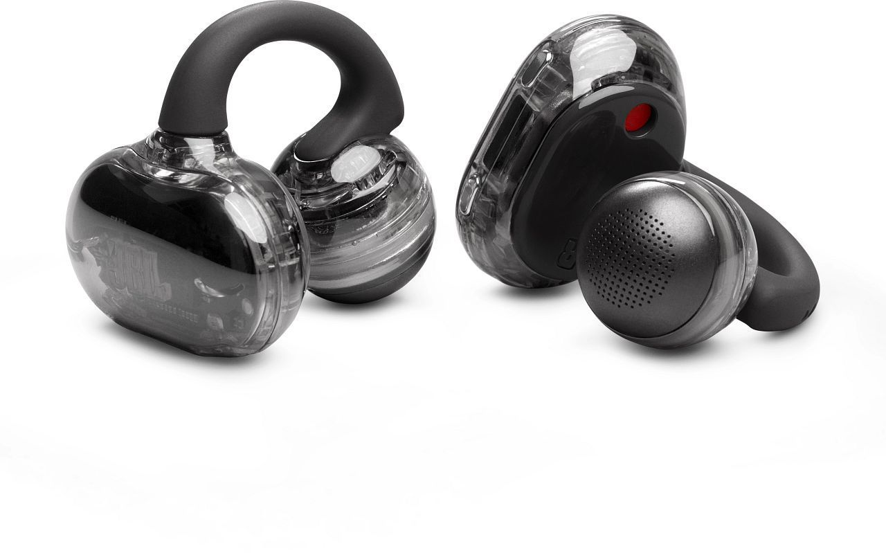 Cuffie wireless a padiglione aperto - JBL - Soundgear Clips - Nere