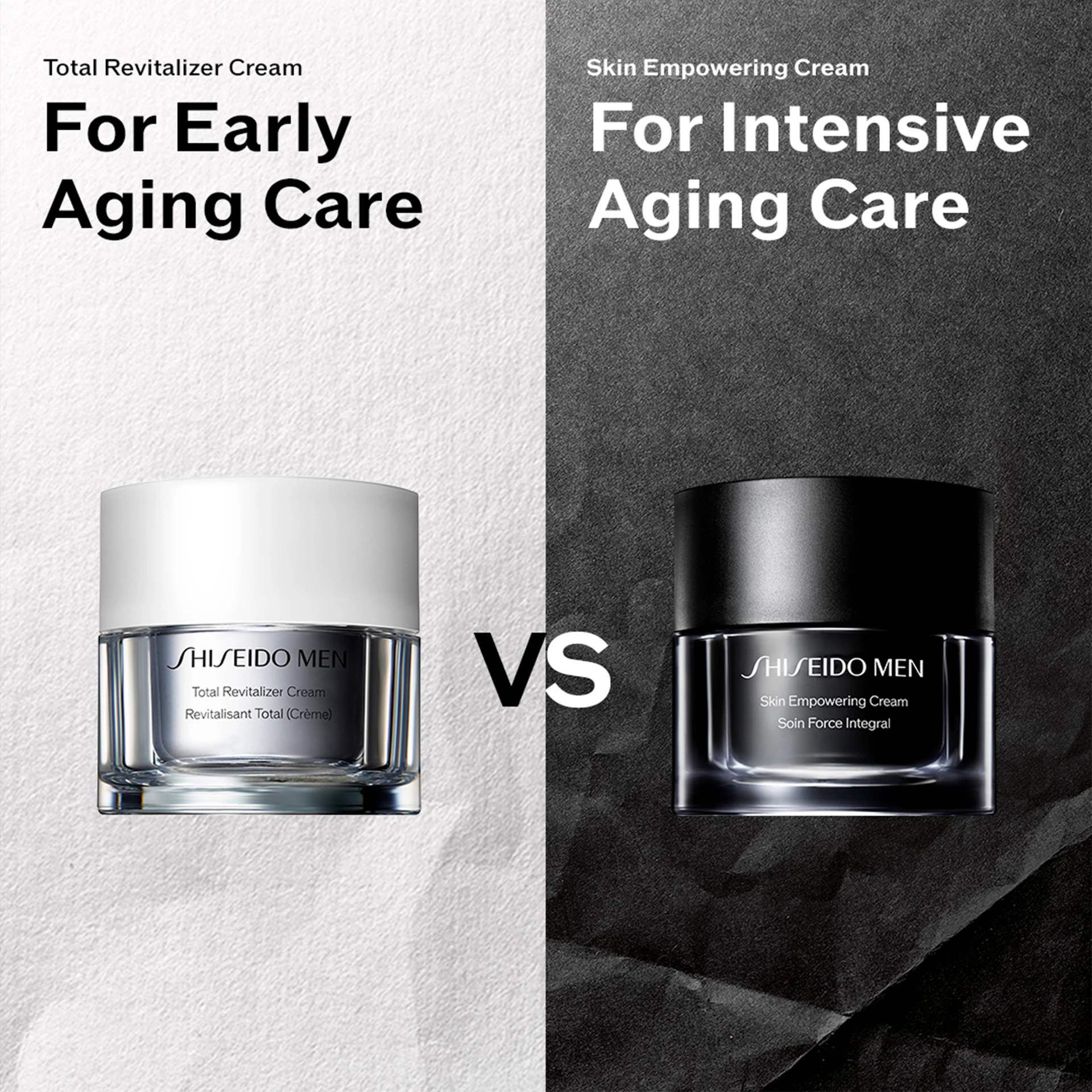 Cremă hidratantă pentru bărbați, rezervă 50 ml - Shiseido For Men