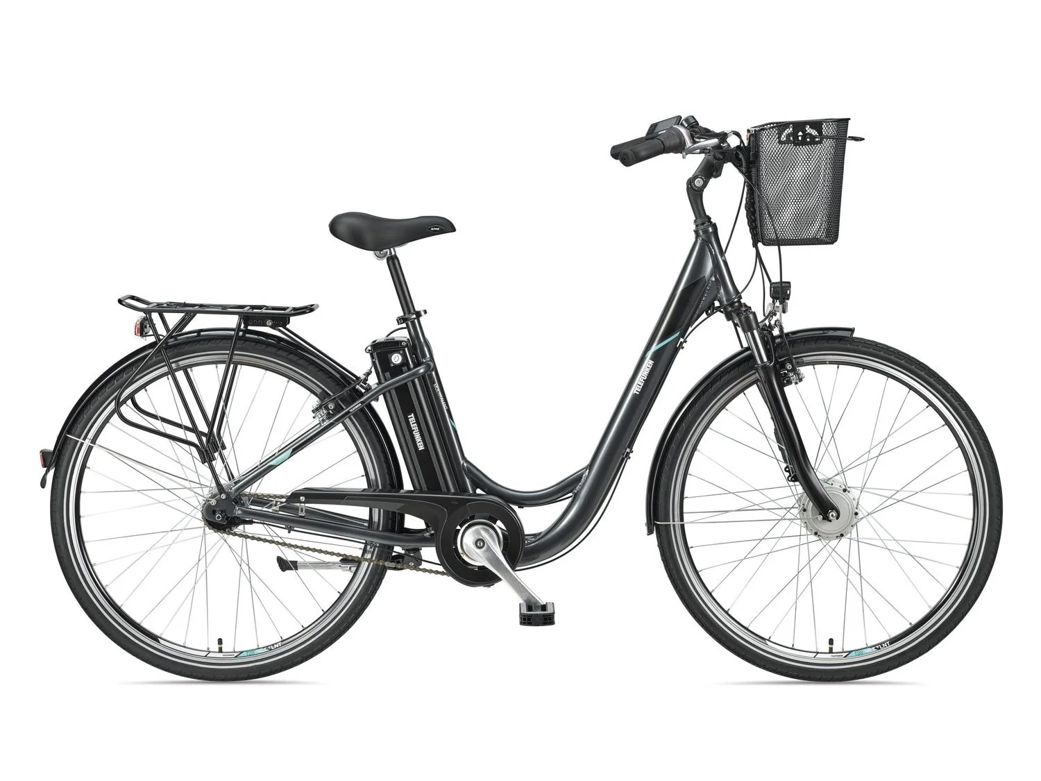 TELEFUNKEN E-Bike City Multitalent RC840, 28 tommer