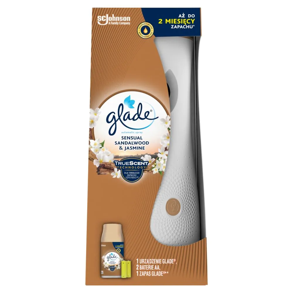Glade Automatyczny Odświeżacz powietrza Sensual Sandalwood & Jasmine