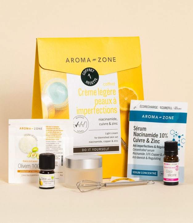 Doe-het-zelf cosmeticaset: Lichte crème voor de onzuivere huid