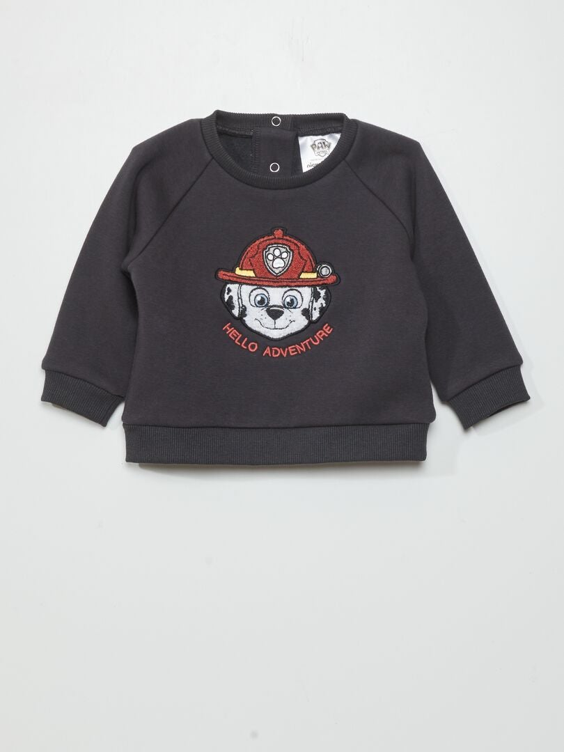 Paw Patrol fleece sweatshirt - zwart