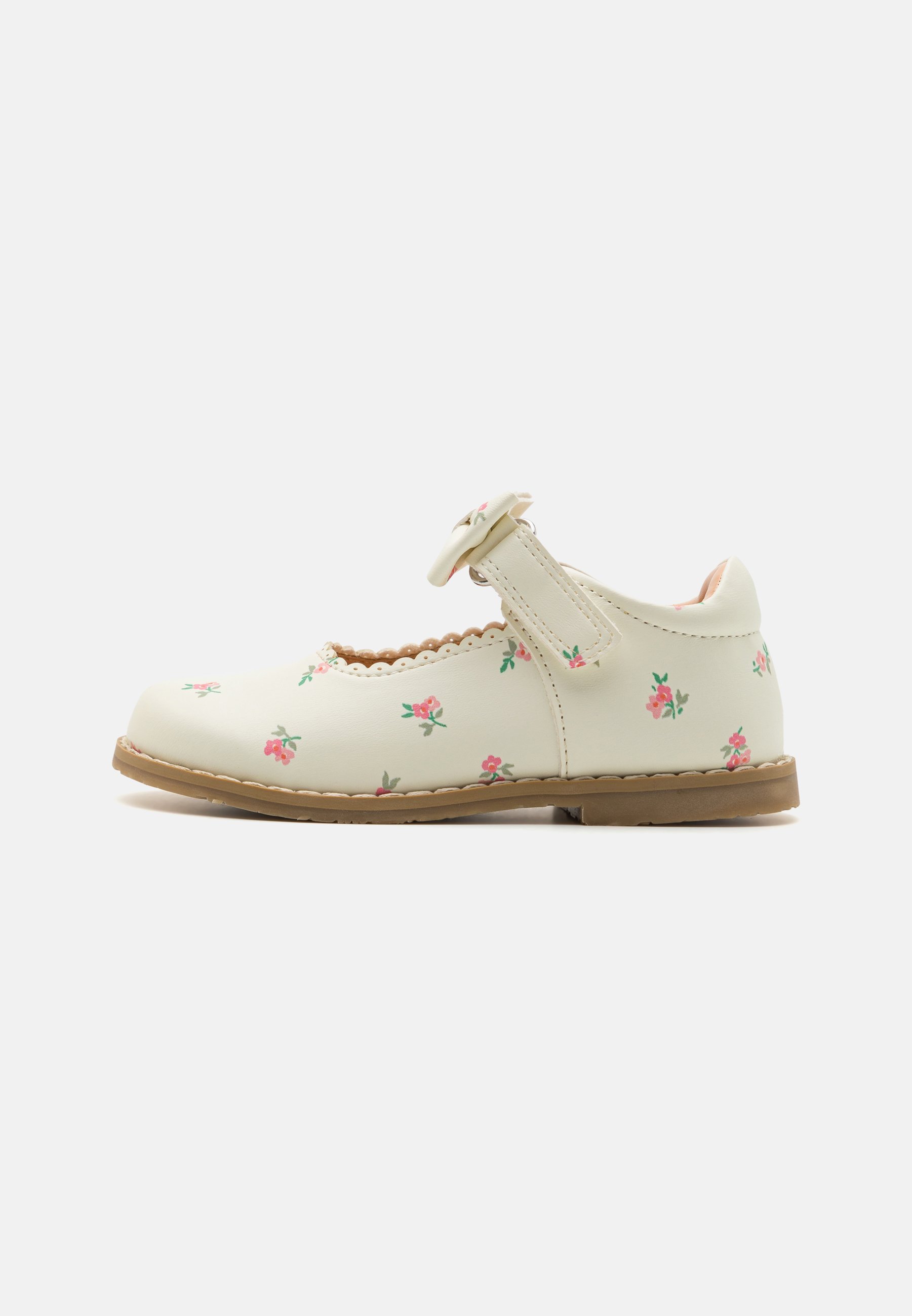Ballerine Friboo con cinturino alla caviglia - bianche
