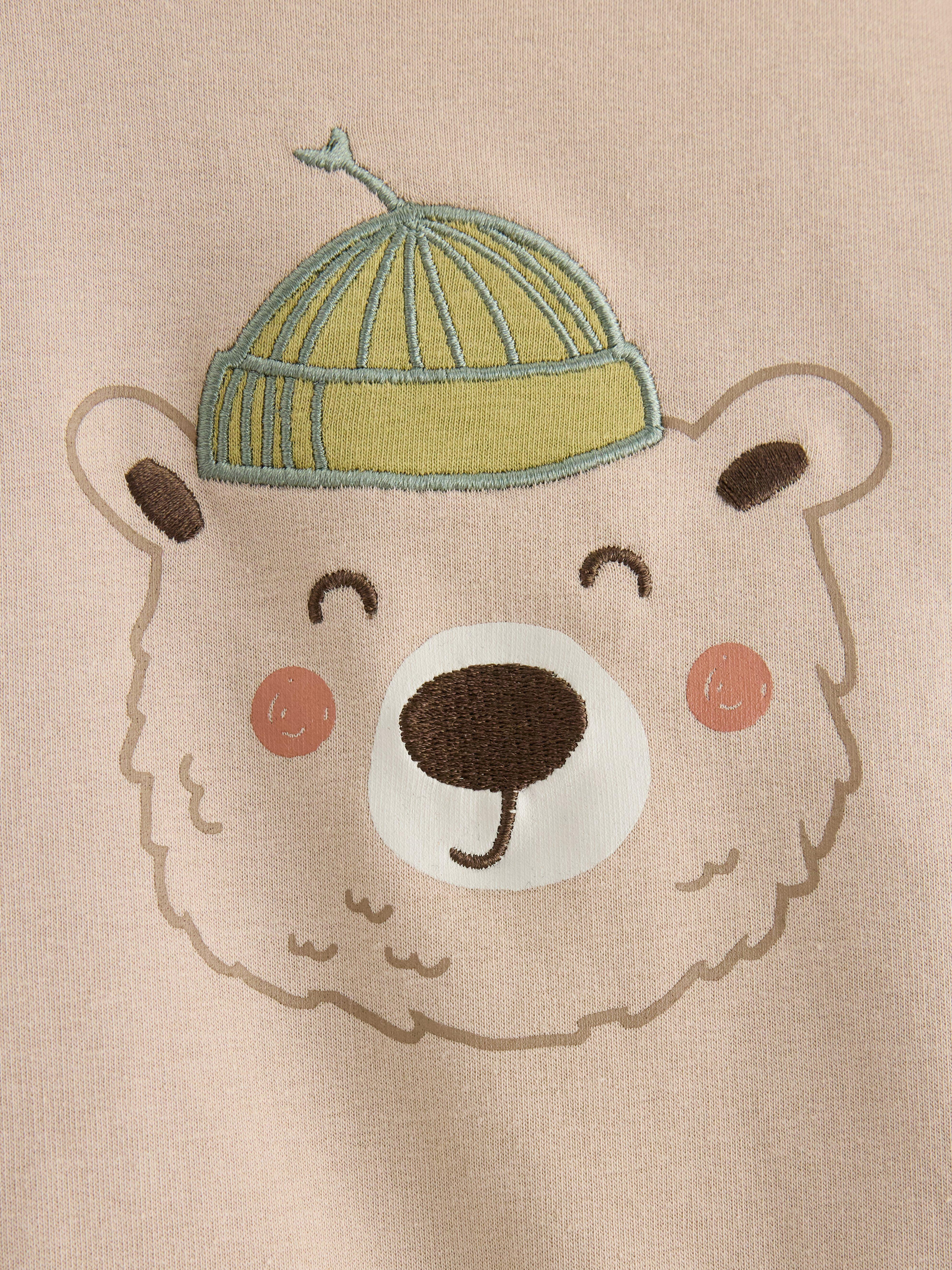 Sudadera beige