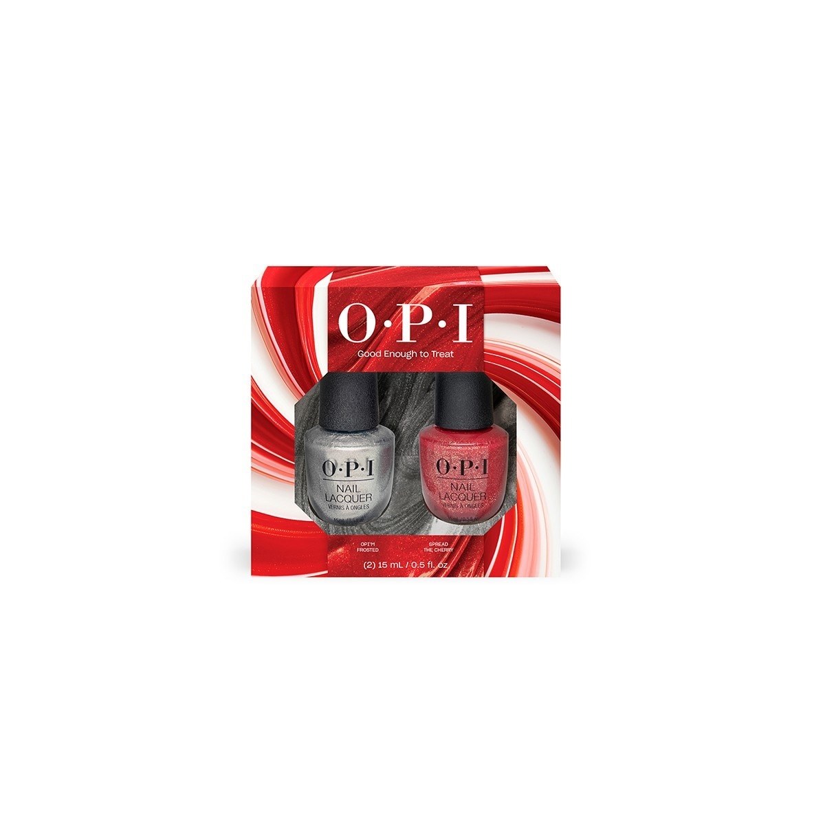 OPI Nagellack „Dovoljno dobar za tretman“ – Dvostruko pakovanje za praznike '25 – 1 komad