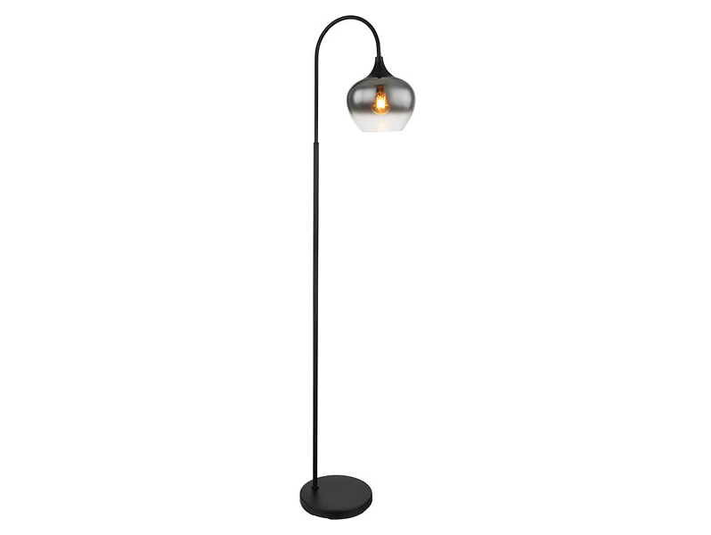Lampa podłogowa Maxy metalowa czarna