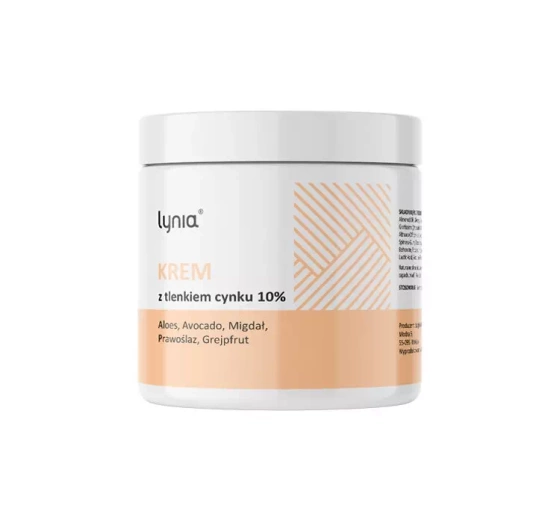 Lynia krem do twarzy z tlenkiem cynku 10% 100 ml
