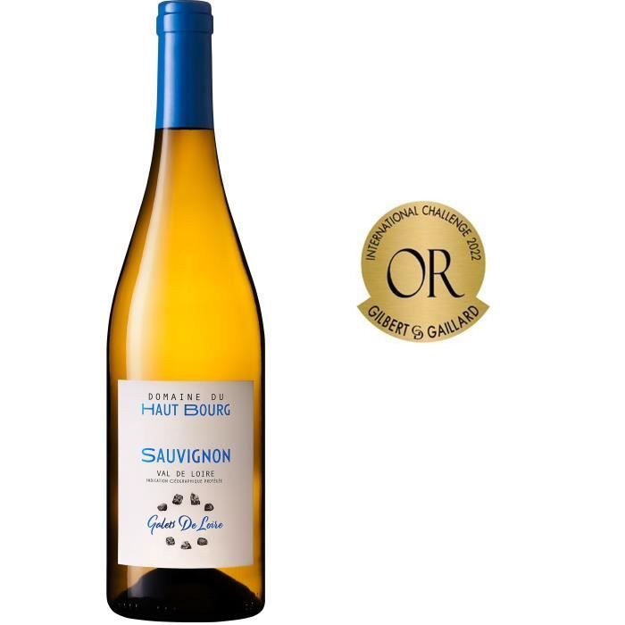 Domaine du Haut Bourg Sauvignon - Vin blanc du Vallée de la Loire 2023