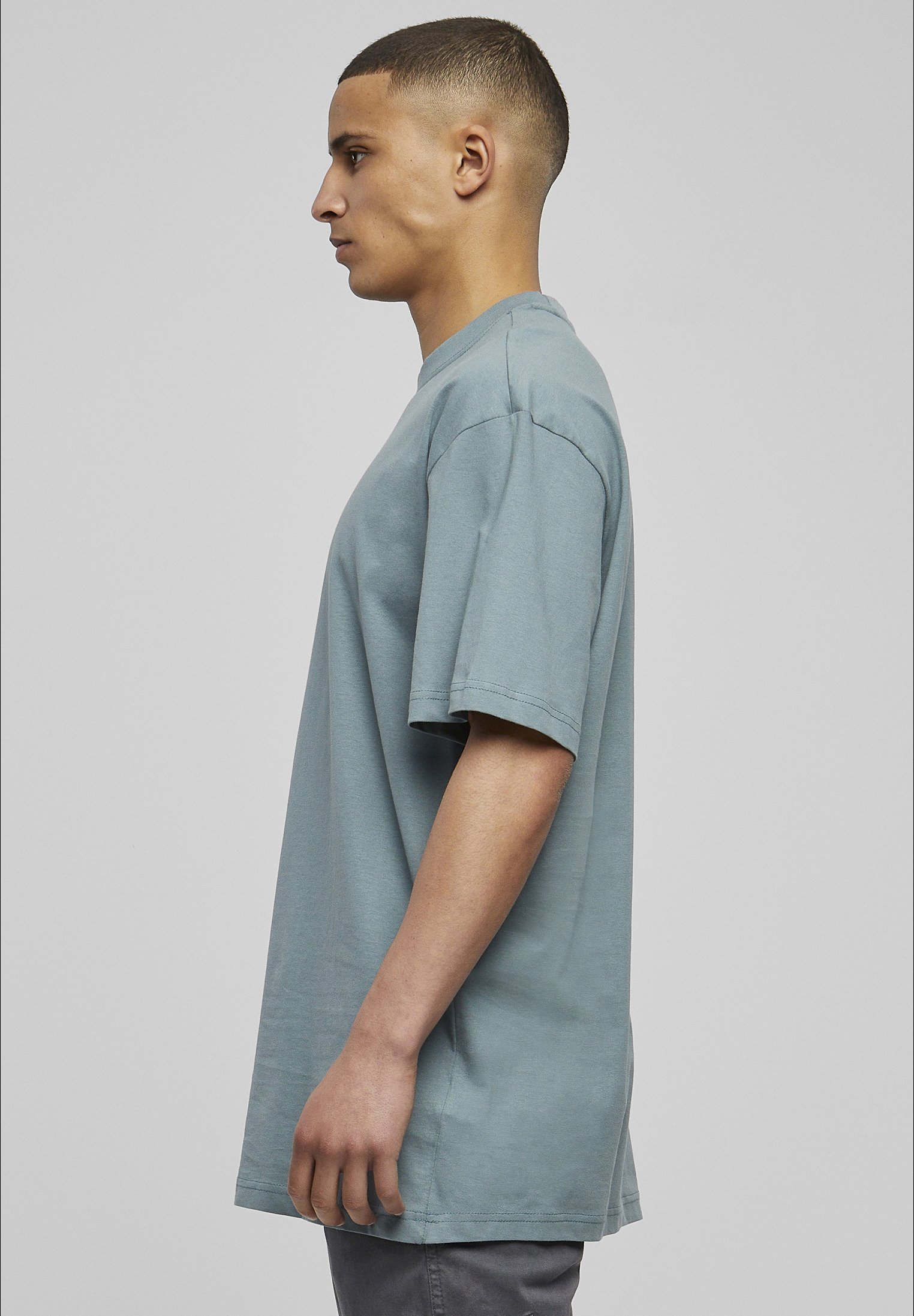 Urban Classics T-shirt lunga - T-shirt basic - blu polvere