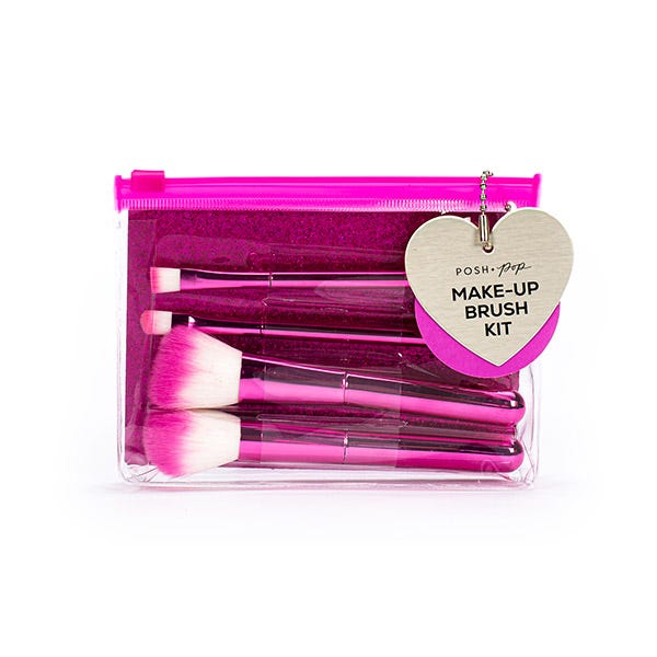 Set de pensule de machiaj Metall Glam | 1 buc.