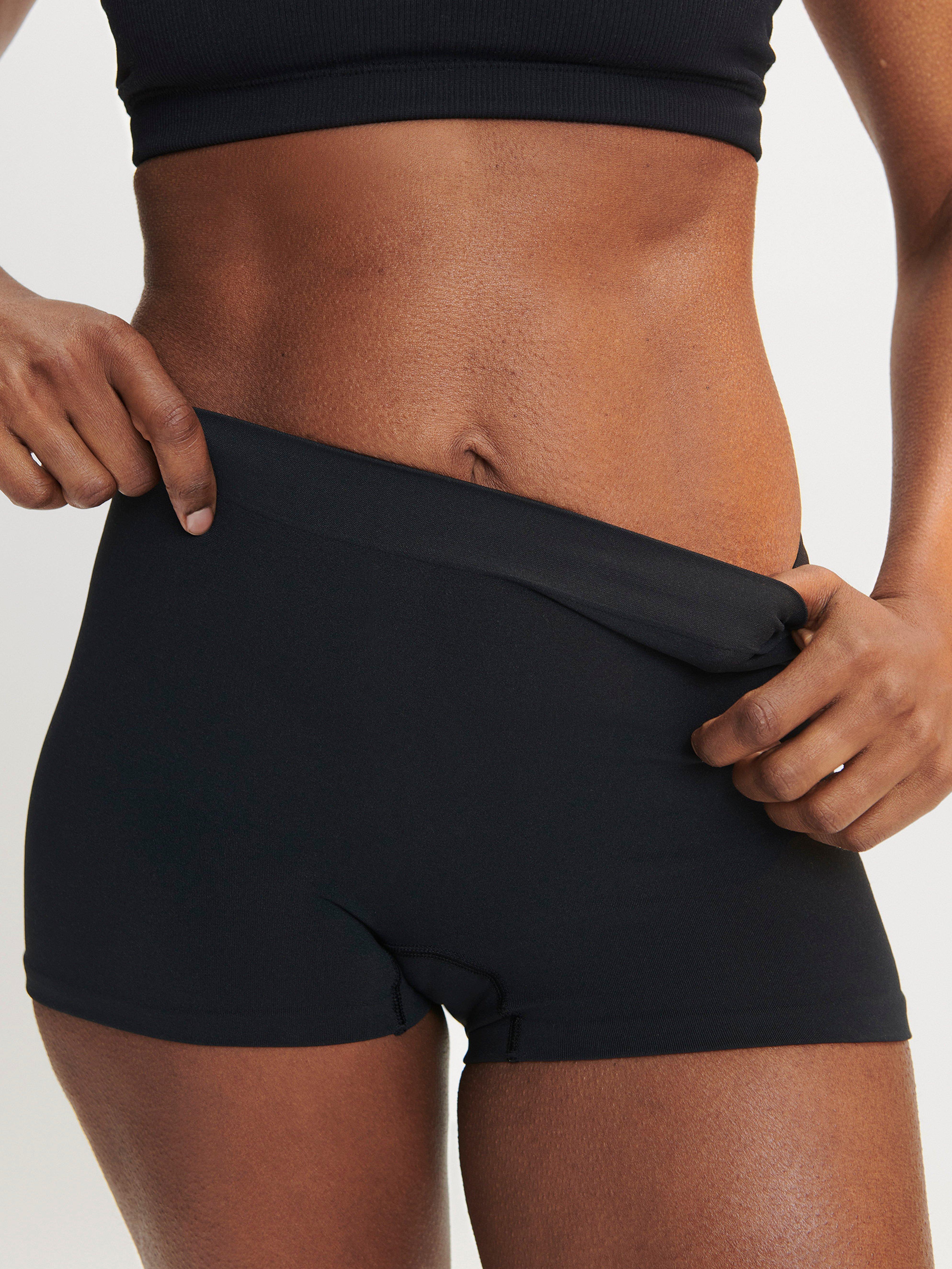 Vêtements pour la ménopause – Boxers – Noir technique féminin