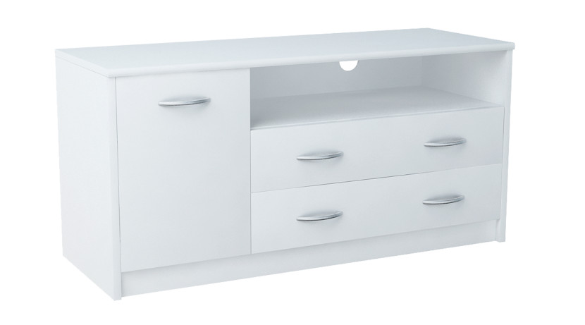 Komoda RTV K027 Biały 55x110x41 cm Bestseller