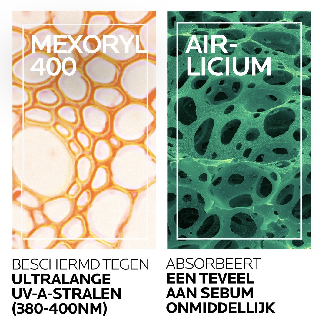 „La Roche-Posay Anthelios UVMUNE 400“ riebalų išsiskyrimą reguliuojantis skystis nuo saulės SPF 50+ - 50 ml