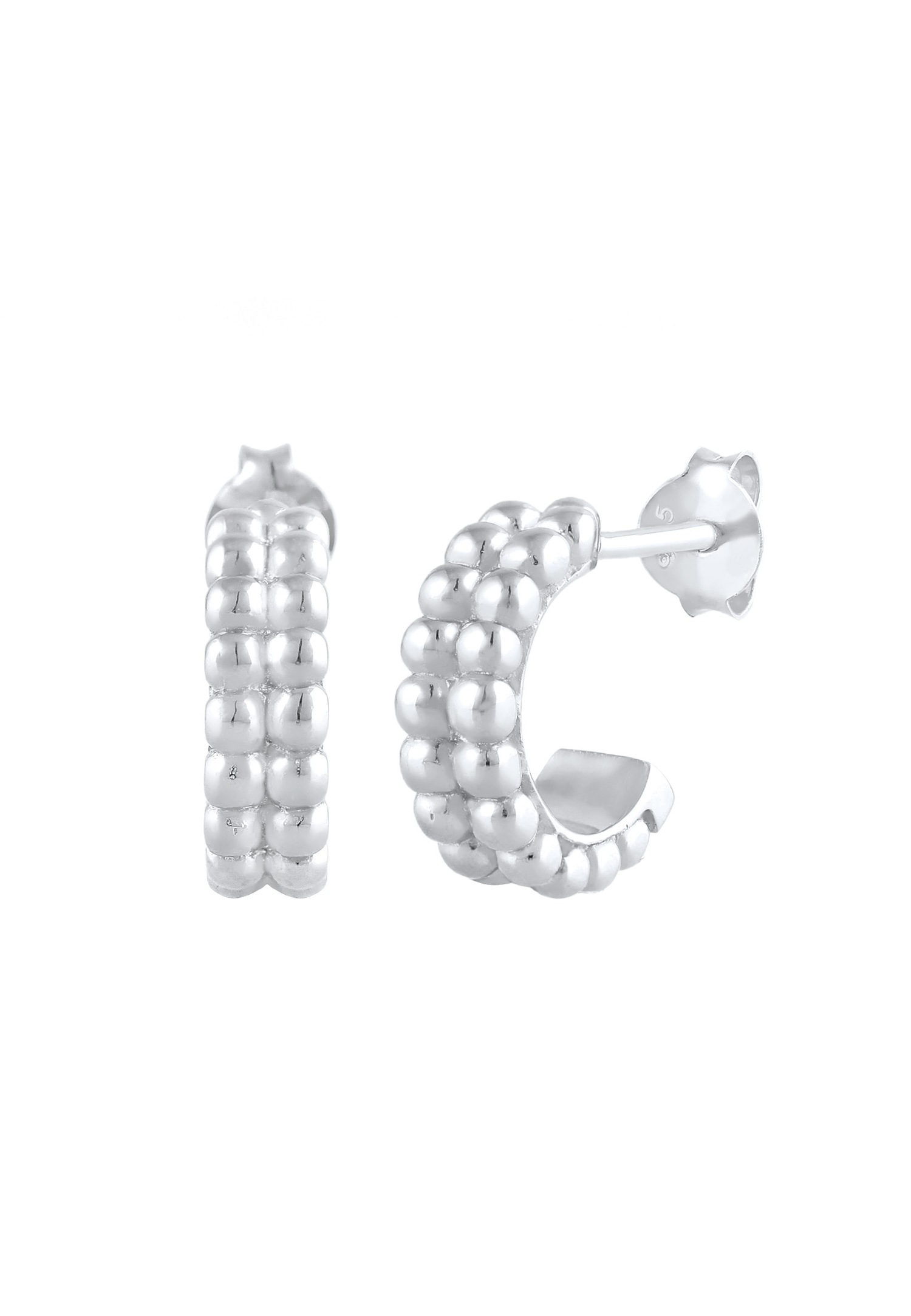 Elli Mini-balle créole pour dames en argent sterling 925