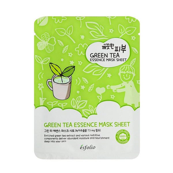 Zöld tea arcmaszk | 25ML