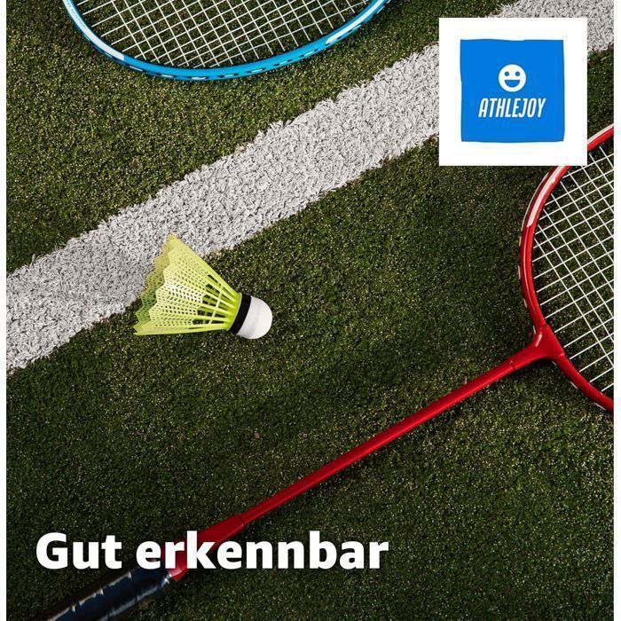 Volants de badminton - entraînement & compétition - pour utilisation en extérieur et en salle