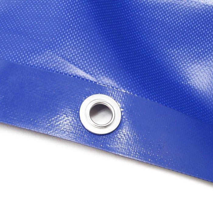Wiltec platt släpvagnsskydd 2575x1345x50mm med spännare, vattentät, UV-resistent, säker transport, last