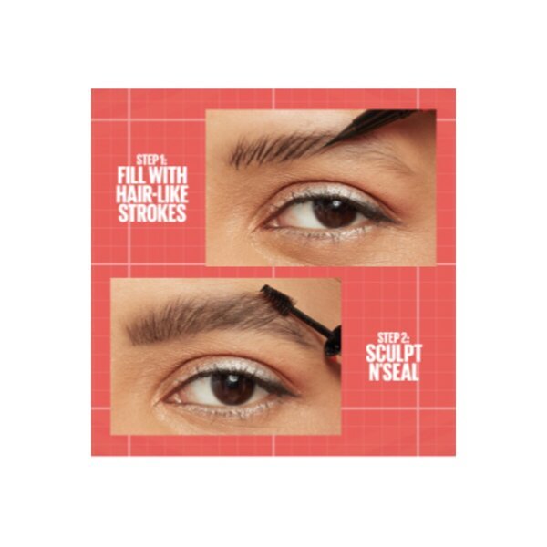 Maybelline New York Build-A-Brow 257 Srednje smeđa boja za obrve u gelu