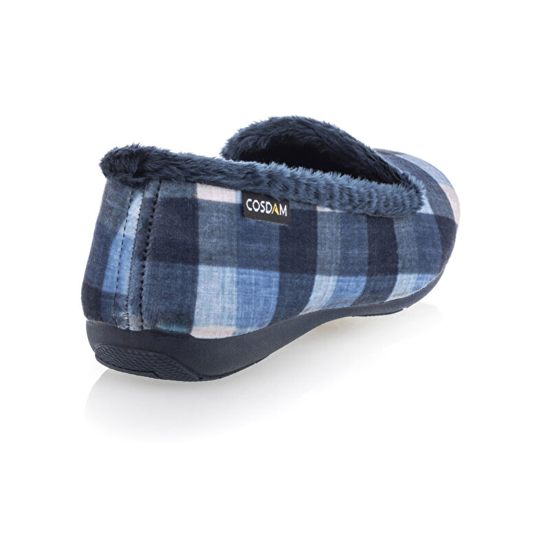 Pantoufles Femme Bleu