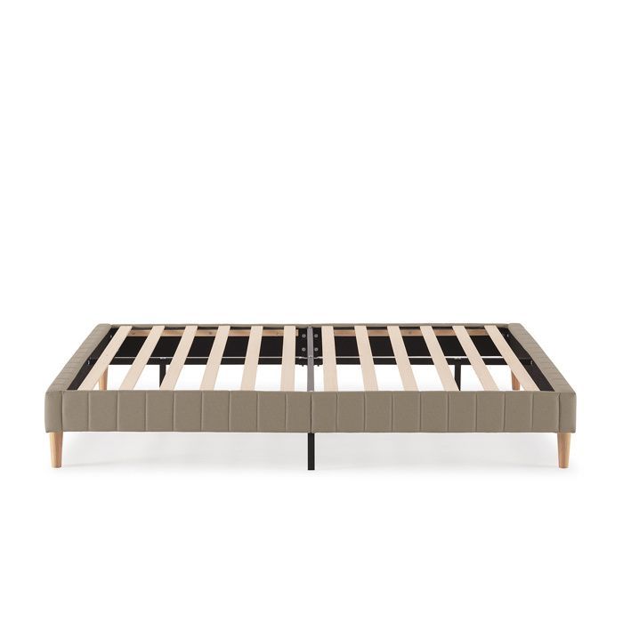 Sommier tapissier tapissier Eris 140x190 cm Beige