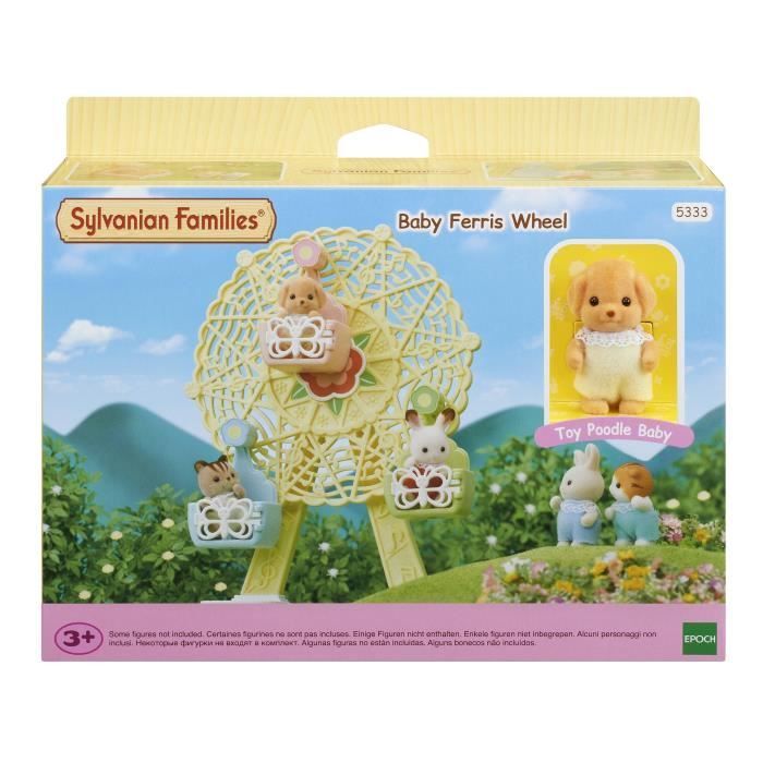 SYLVANIAN FAMILIES - 5333 Baby Ferris Wheel - Baby Poodle - Beige - Leeftijd 3+