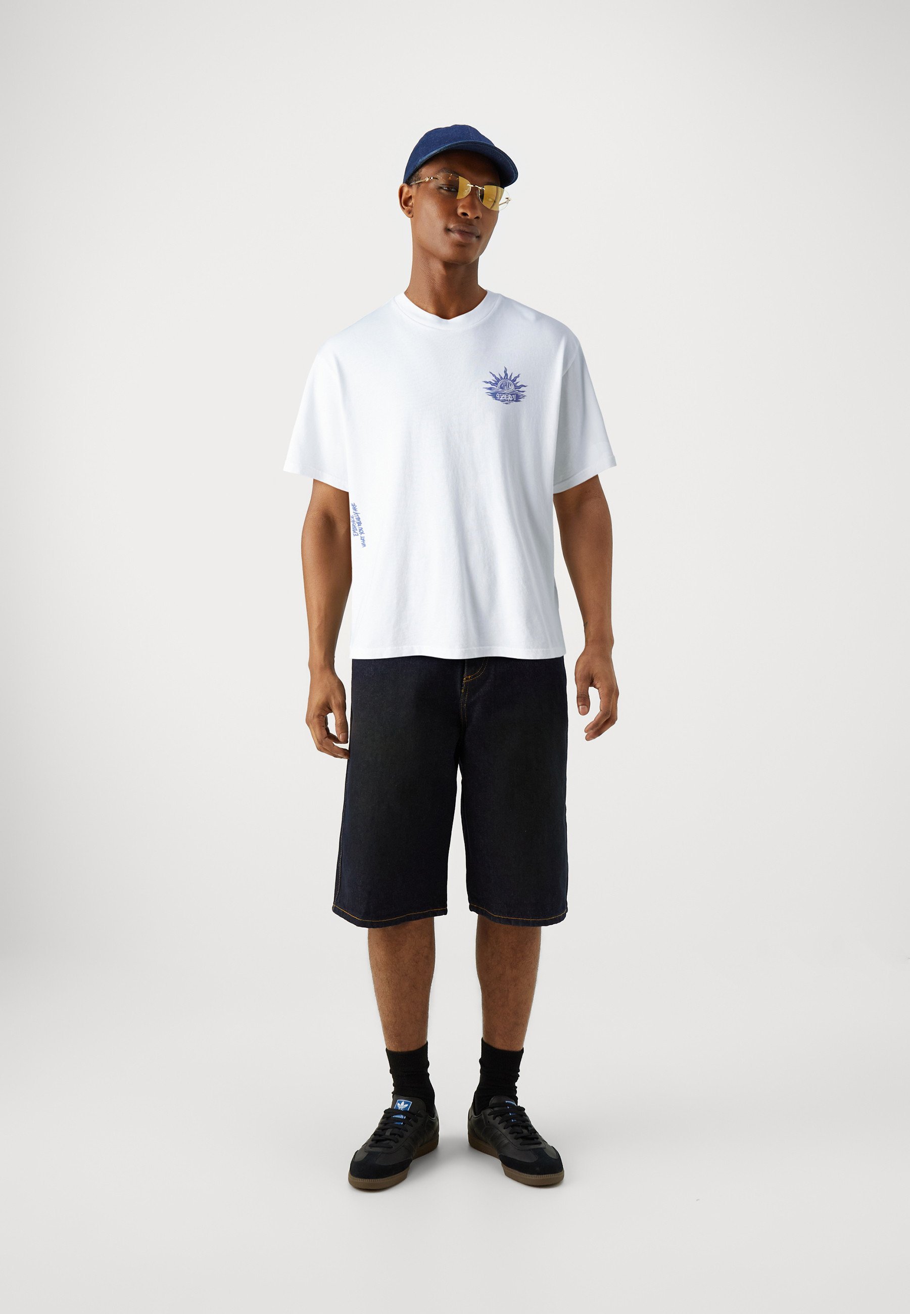 T-SHIRT Replay M9Z1 - T-shirt stampata - bianco sporco