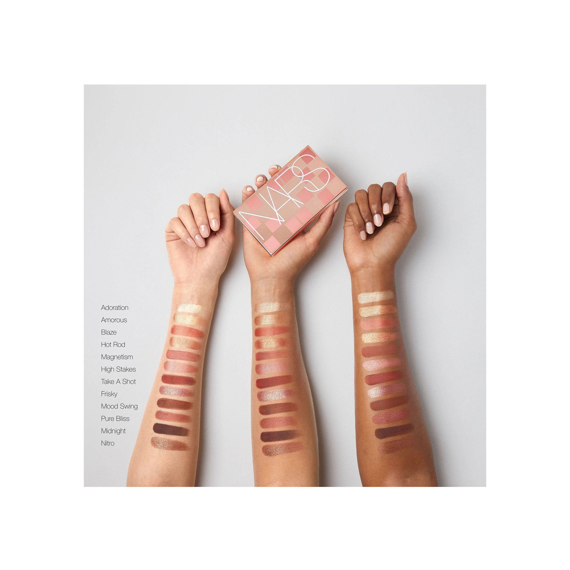 Paleta neodoljivih sjenila za oči Afterglow - NARS