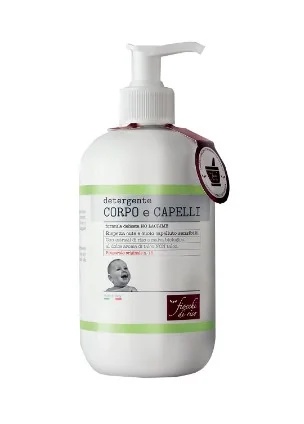 Gel nettoyant pour le corps et les cheveux aux flocons de riz et au talc 400 ml