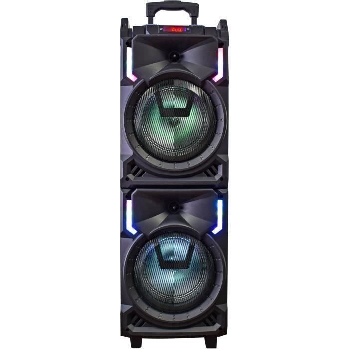 INOVALLEY MS01XXL Portable Karaoke Trolley Speaker - Bluetooth - 800W
