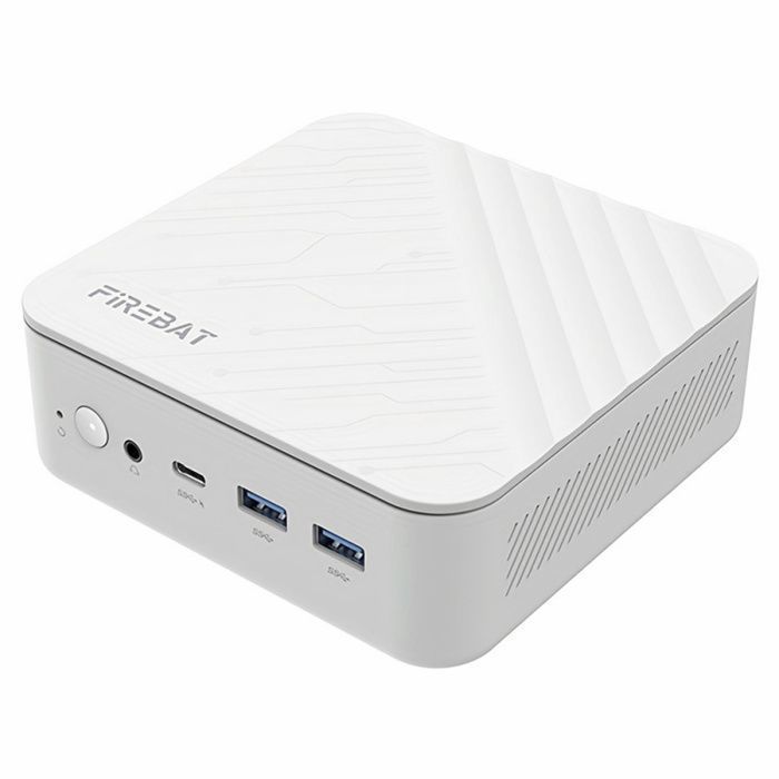 FIREBAT AM02 Mini PC - AMD Ryzen 7 8745HS 8 Cores (4.9 GHz Max.) - Triple Screen (Type-C+DP+HDMI) - Bluetooth 5.2 (Without RAM or SSD)