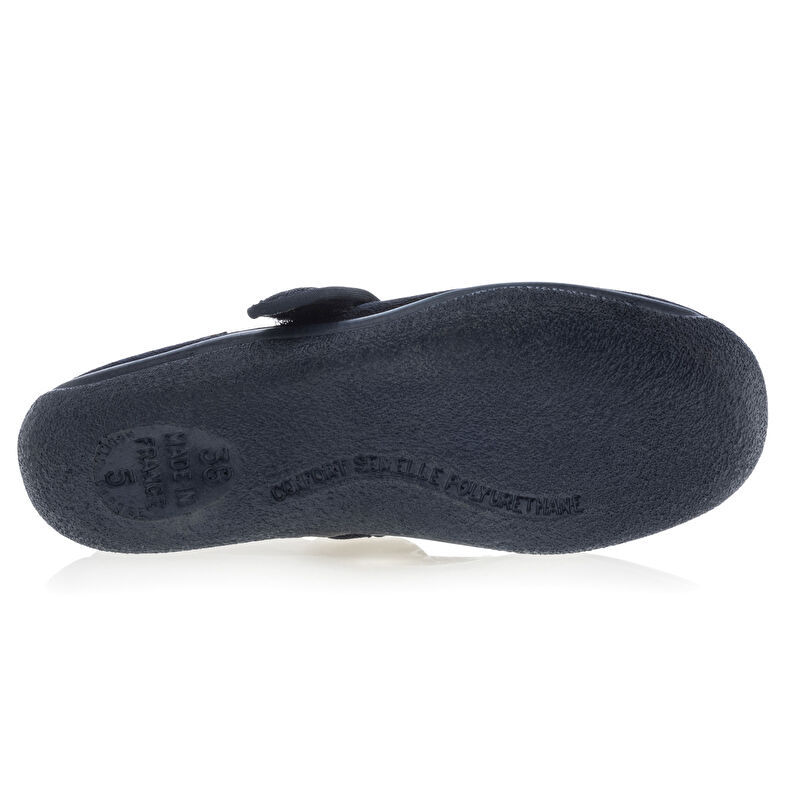 Pantoufles Femme Bleu