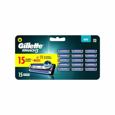 Wkłady do maszynki Gillette Mach 3 Razor Blades 15 szt. 15 szt.