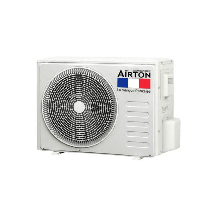 Pack Climatiseur réversible AIRTON - A Poser Soi-même - 5270W - Readyclim 6M - WIFI - Support Mural