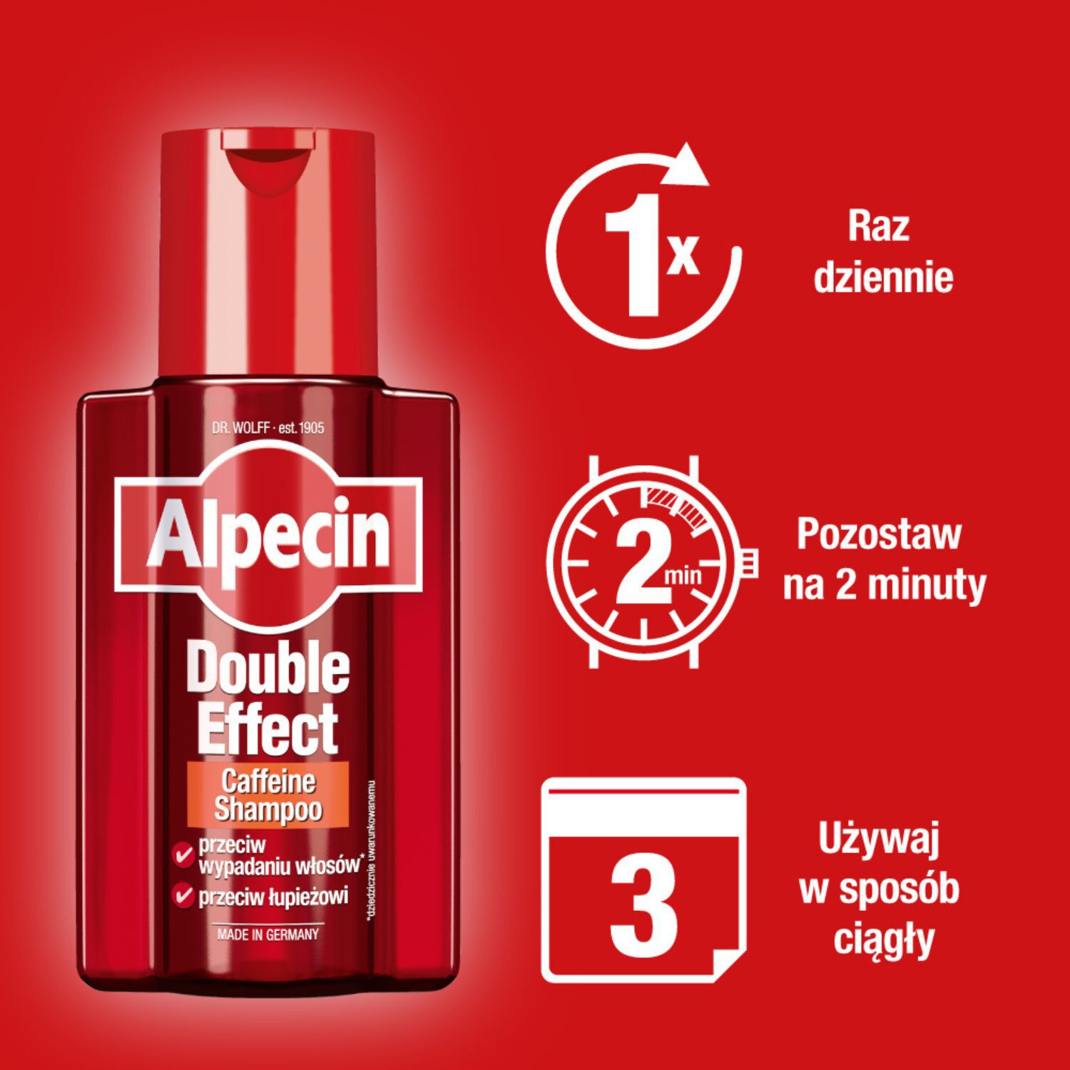 Alpecin Double Effect Caffeine Shampoo