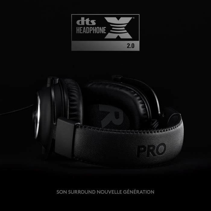 Gaming headset - Bedraad - Logitech G Pro X - USB - PC - Zwart
