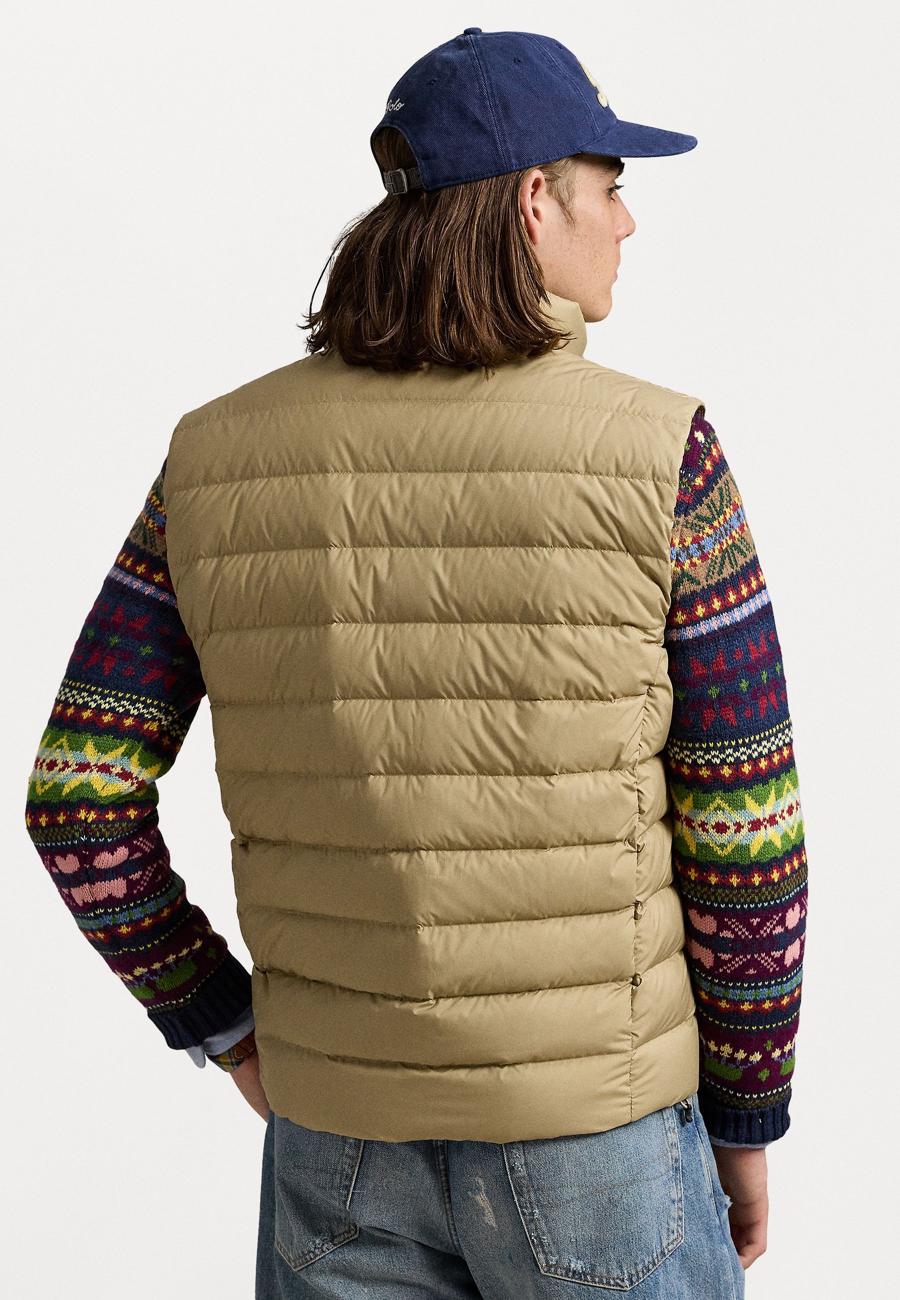 Gilet isolante Polo Ralph Lauren - color kaki