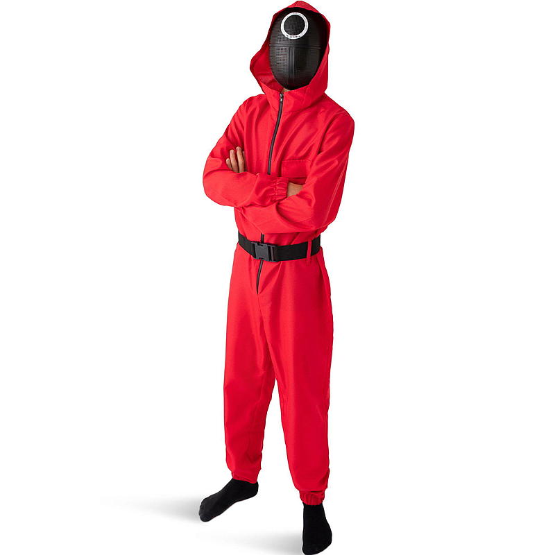 Gioco del polpo con la maschera di Halloween
