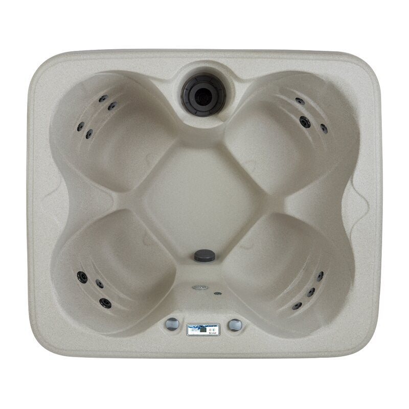 Lifesmart Spas LS100 4-Personen-Whirlpool mit 13 Düsen, rechteckig, anschlussfertig