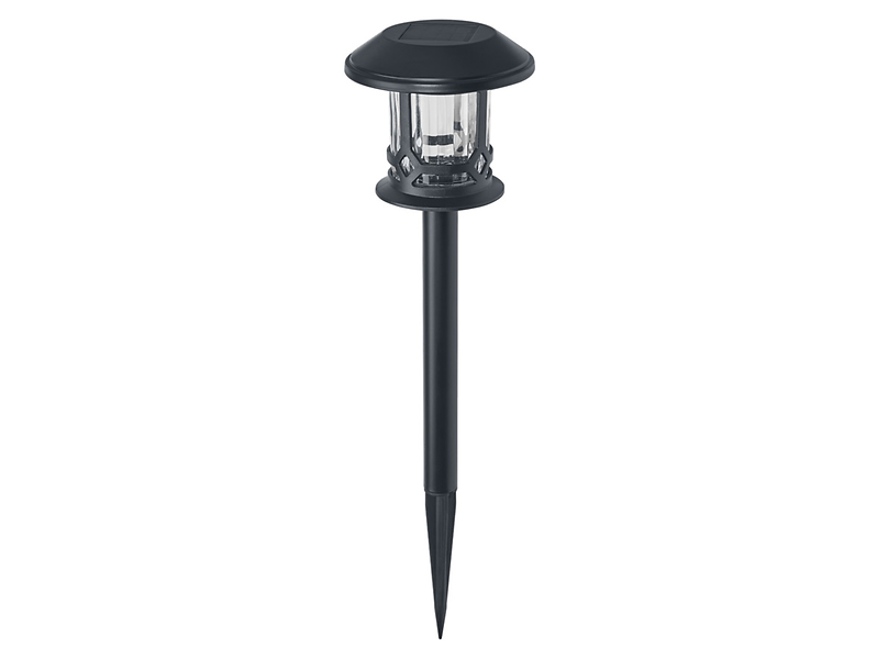 Lampa solarna Smart BT LED 56 cm z czujnikiem dnia i nocy czarna