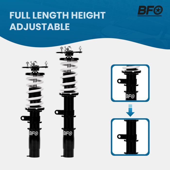 Kit de suspensión coilover para BMW Serie 3 E46 98-05 Sedán Touring Coupé