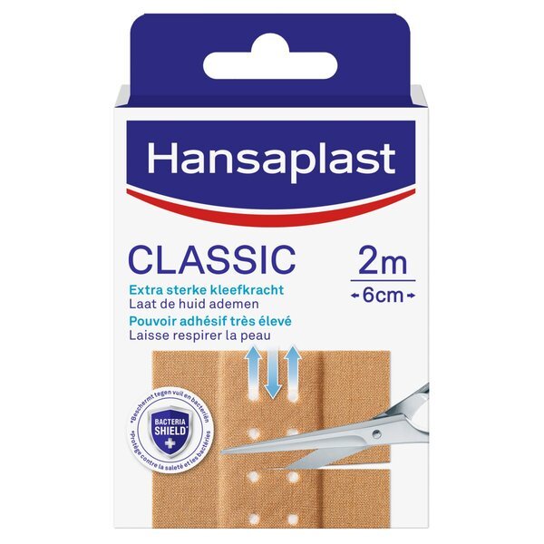 Hansaplast Classic obliži<br>Medicinski pripomoček - 200 cm x 6 cm