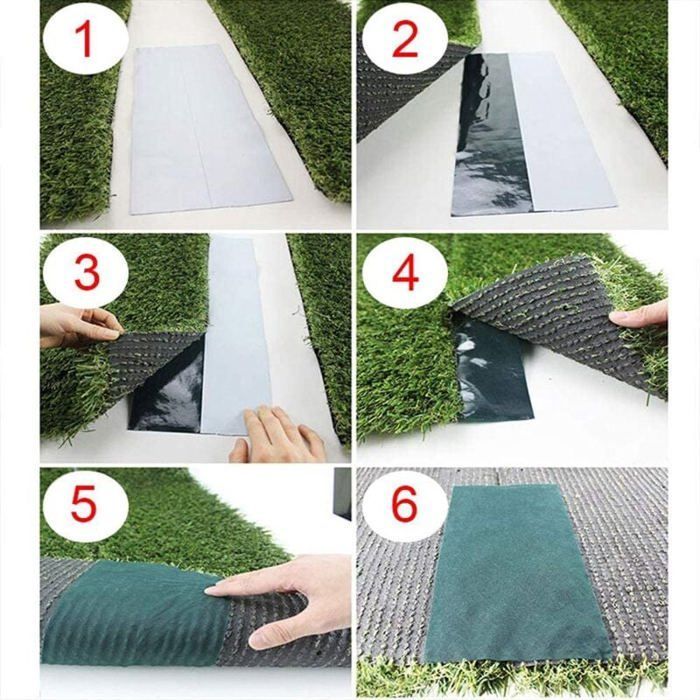 Synthetic grass adhesive tape - Eco-friendly fixing 10m x 15cm - For joints and seams - Roll