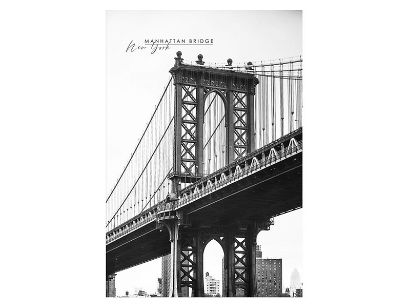 Plakat Most na Manhattanie 50x70 cm