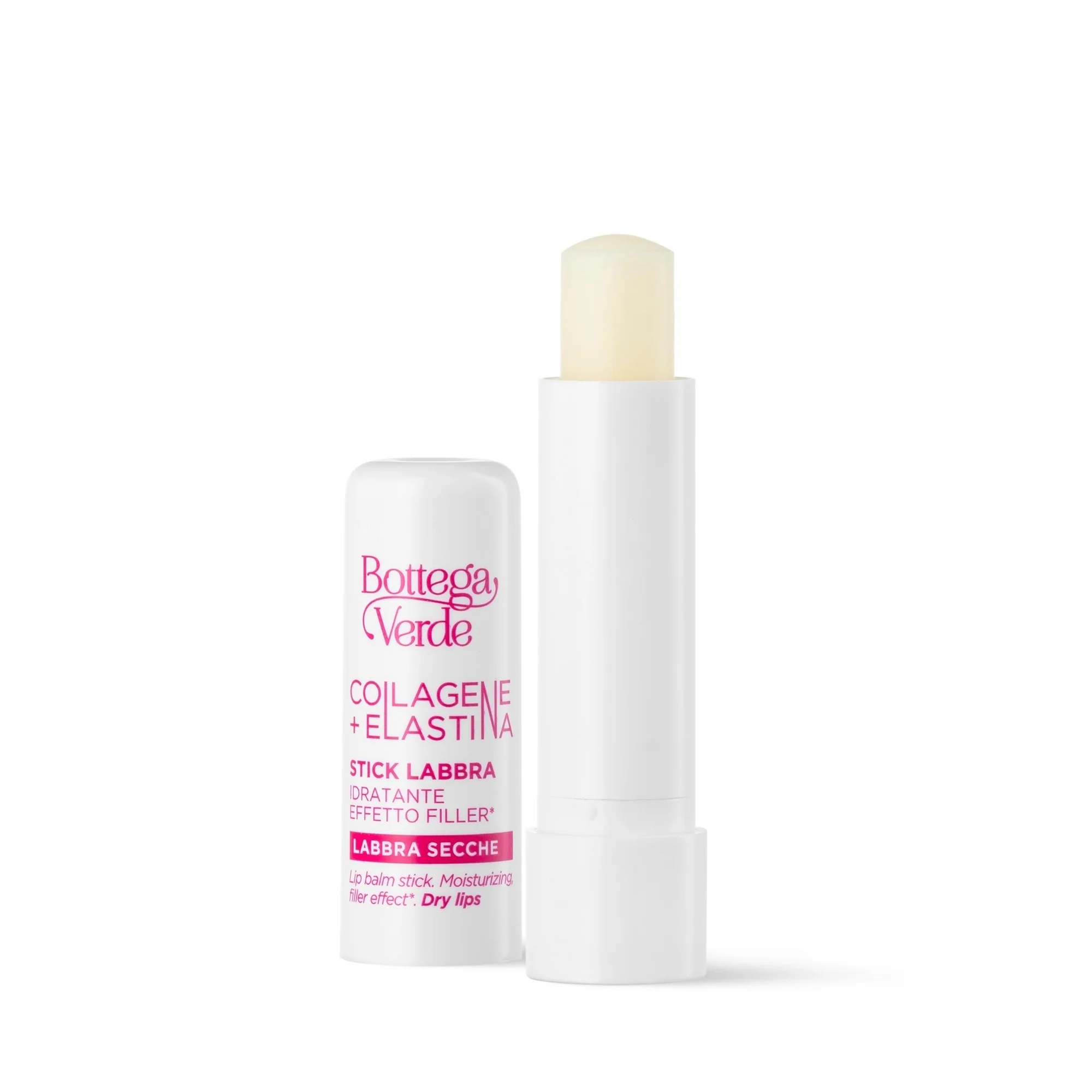 Collagene ed elastina Stick Labbra - Idratante Effetto Filler - Balsamo Labbra